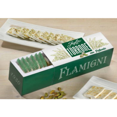 FEUILLES DE NOUGAT PISTACHE 150 GR