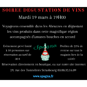 SOIREE DEGUSTATION MARDI 19 MARS